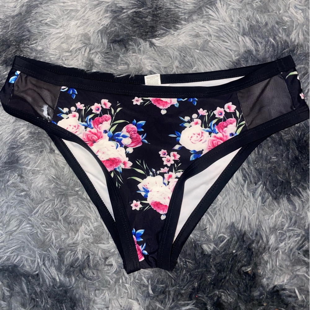 NEW floral swim bottoms